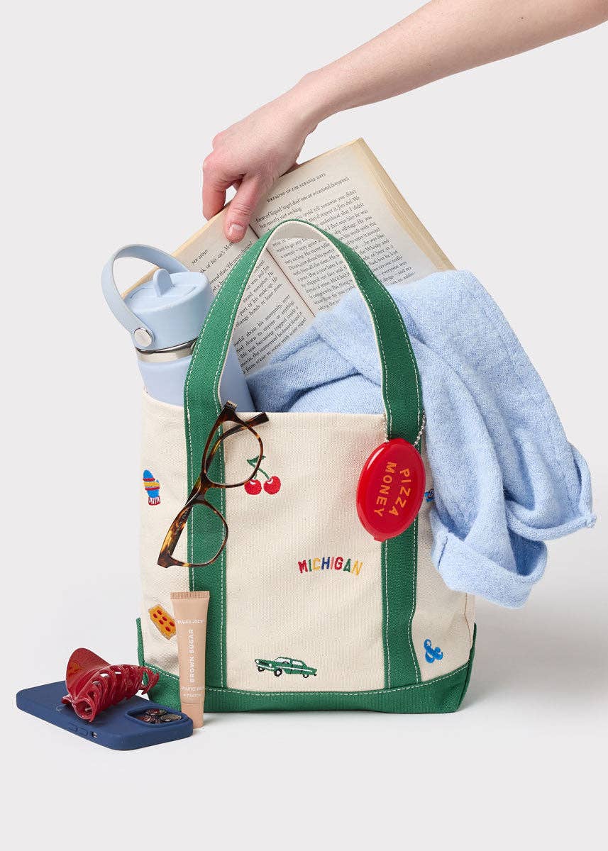 Michigan Icons Small Tote
