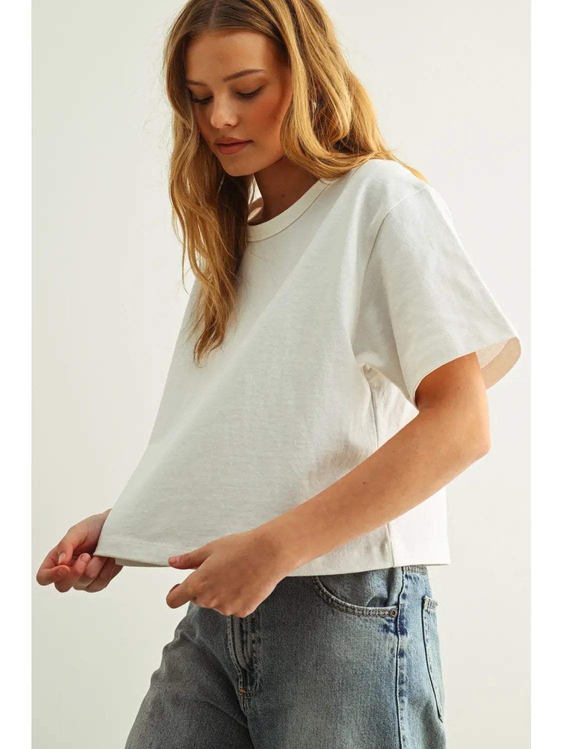 Short Sleeve Knit Top