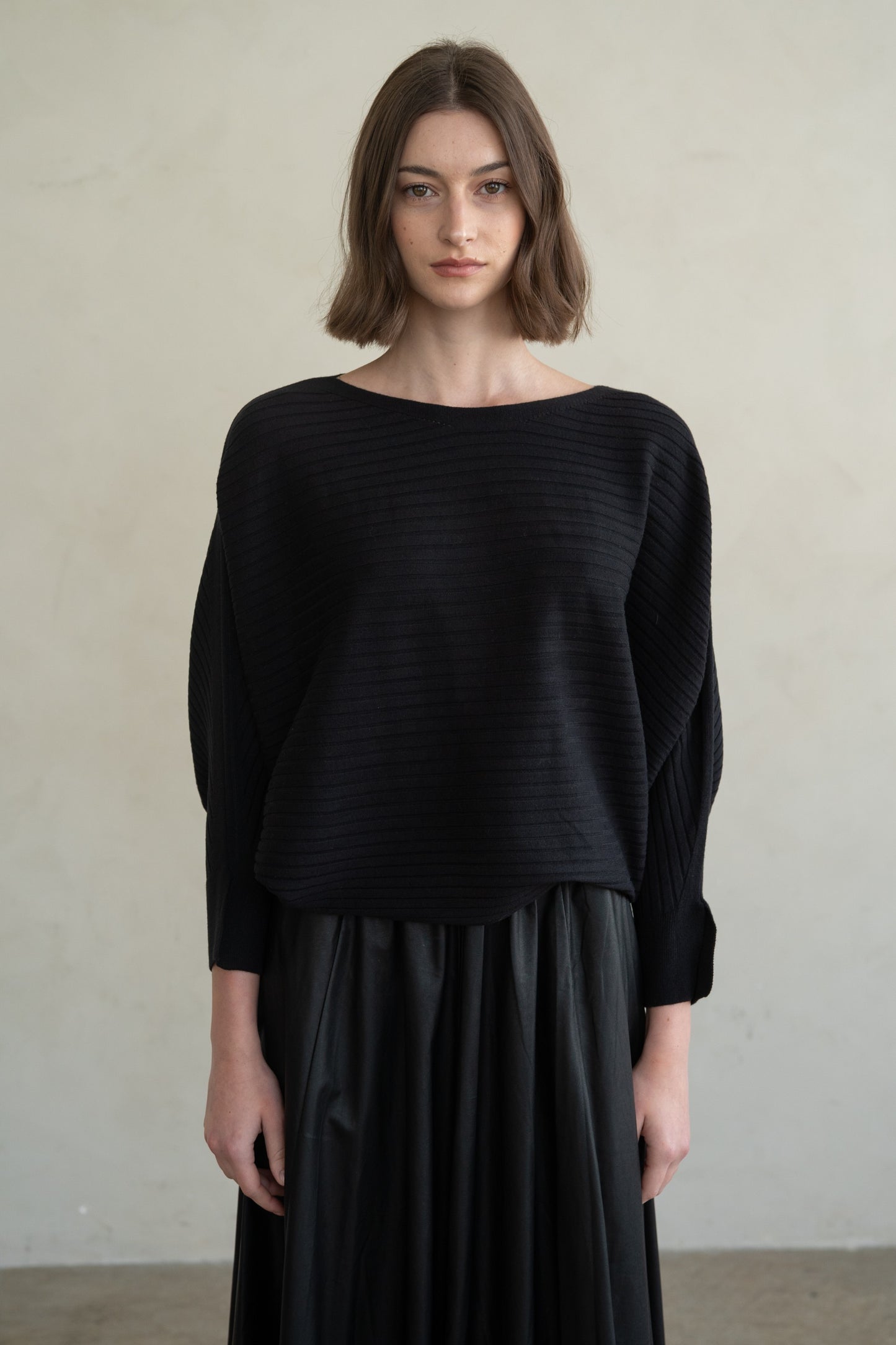 Ribbed Dolman