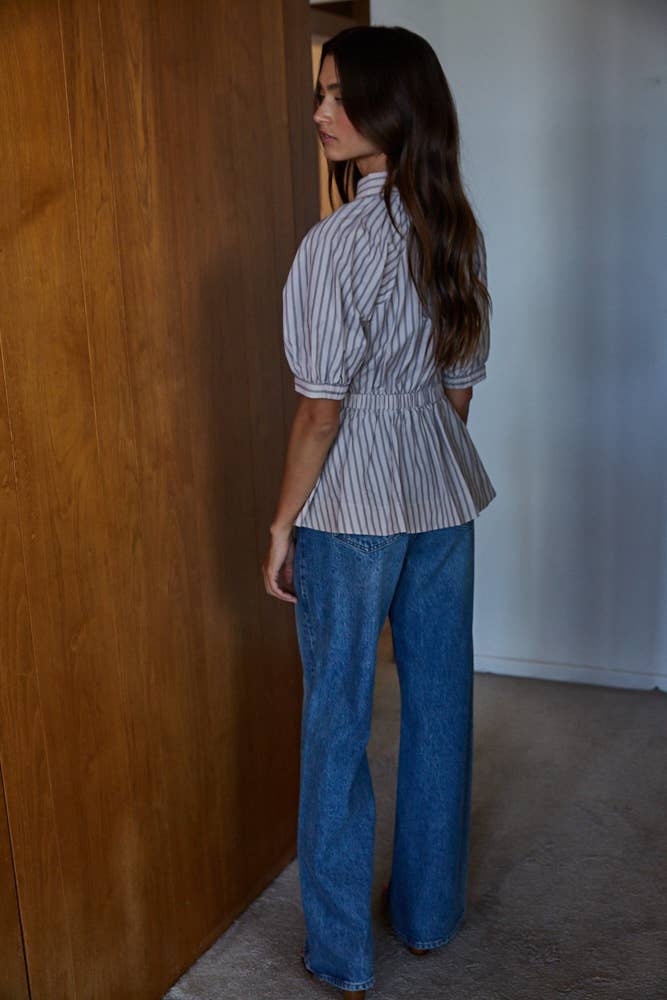 Woven Cotton Striped