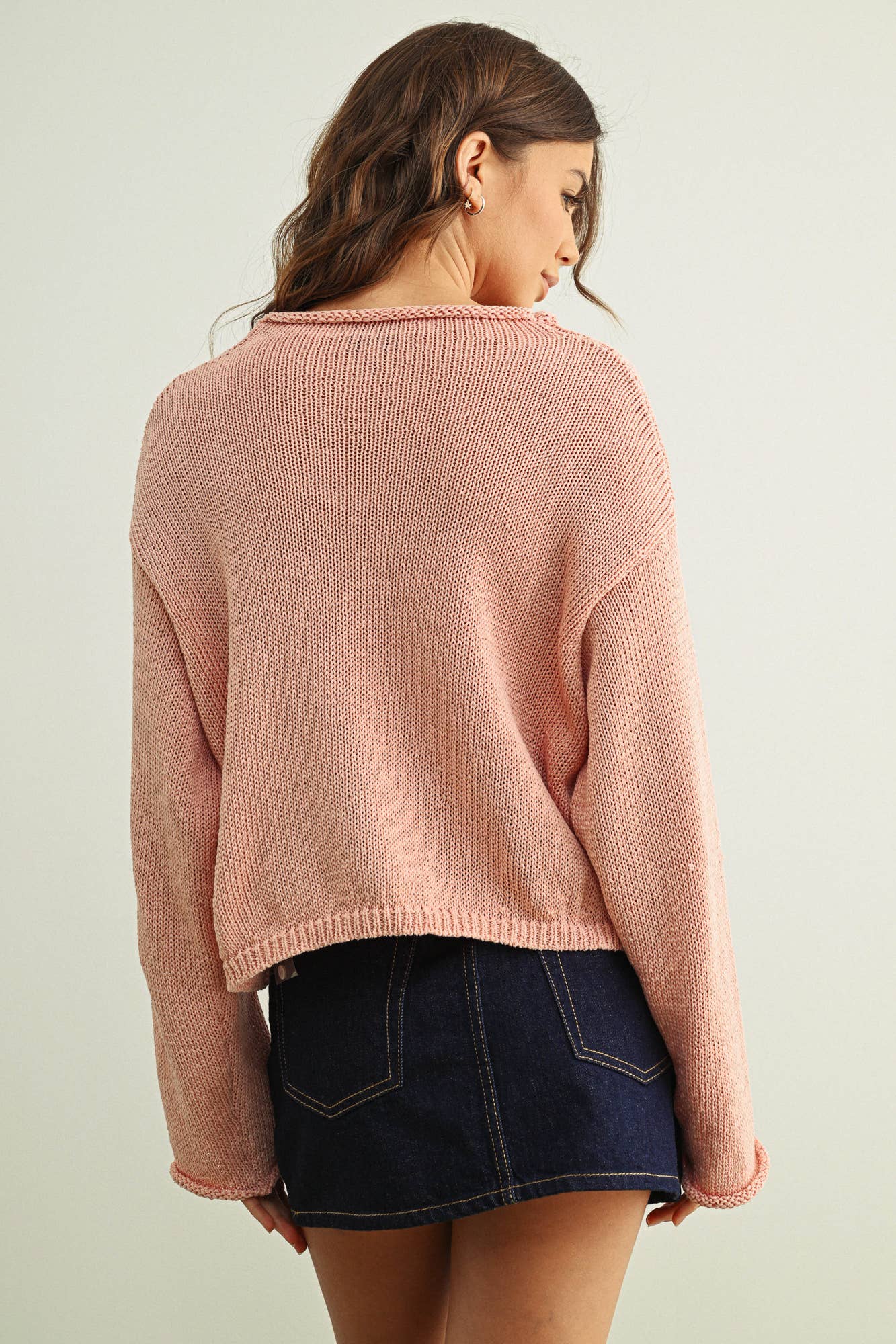 Matcha Button Front Cardi