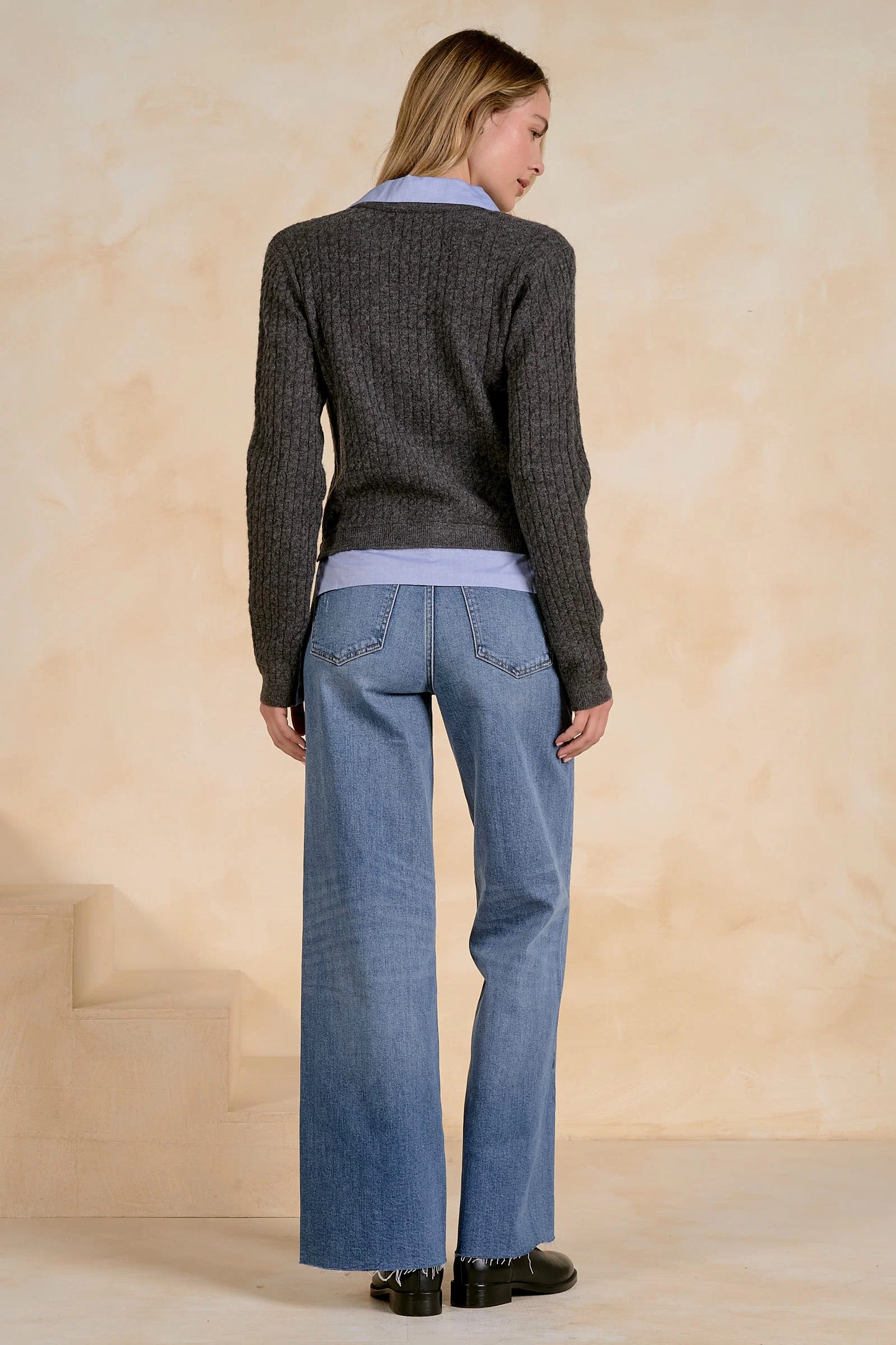 Collared Cardigan
