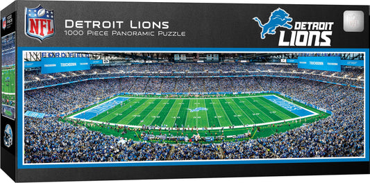 Detroit Lions - 1000 Piece Panoramic Puzzle