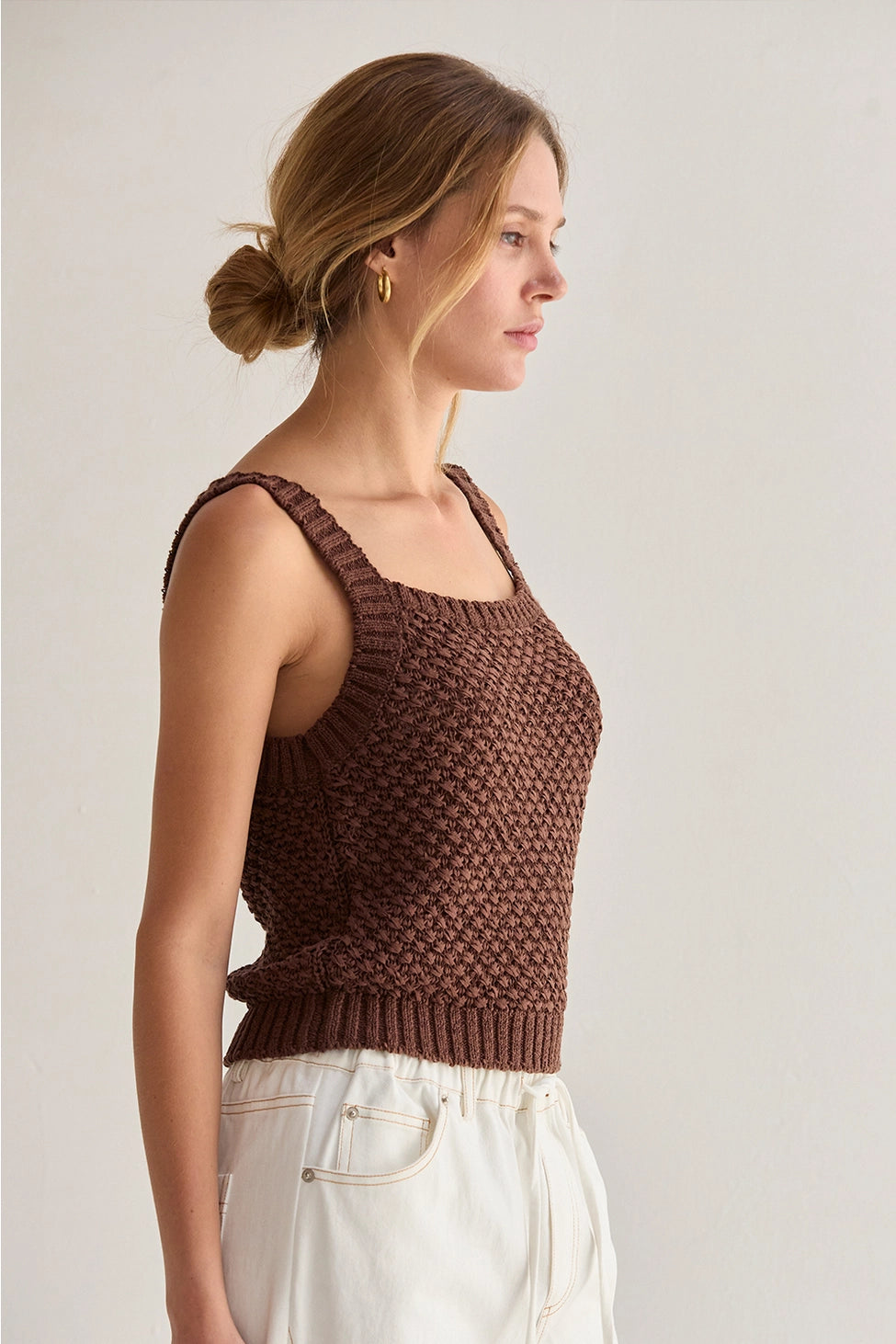 Brielle Basket Weave Cardigan