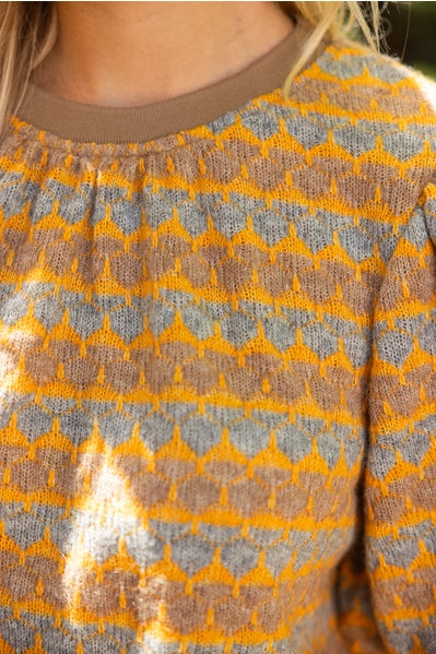 Bubble Sleeve Knit
