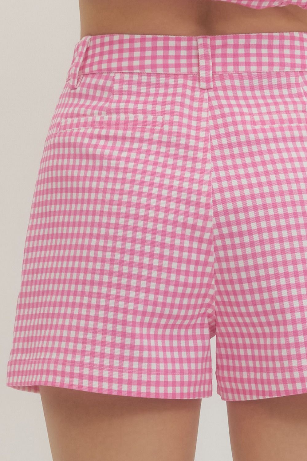 Gingham Shorts