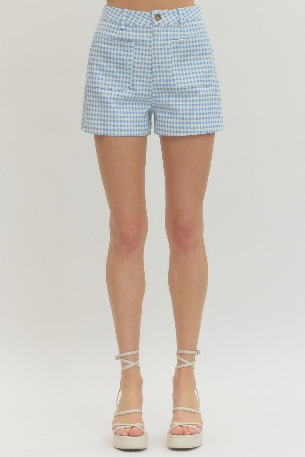 Gingham Shorts