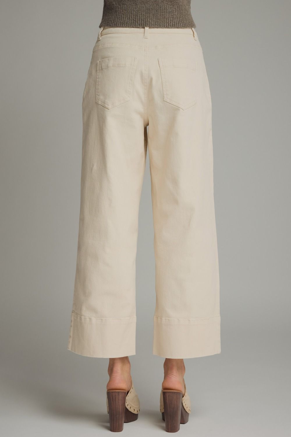 Camel Wide Leg Pants