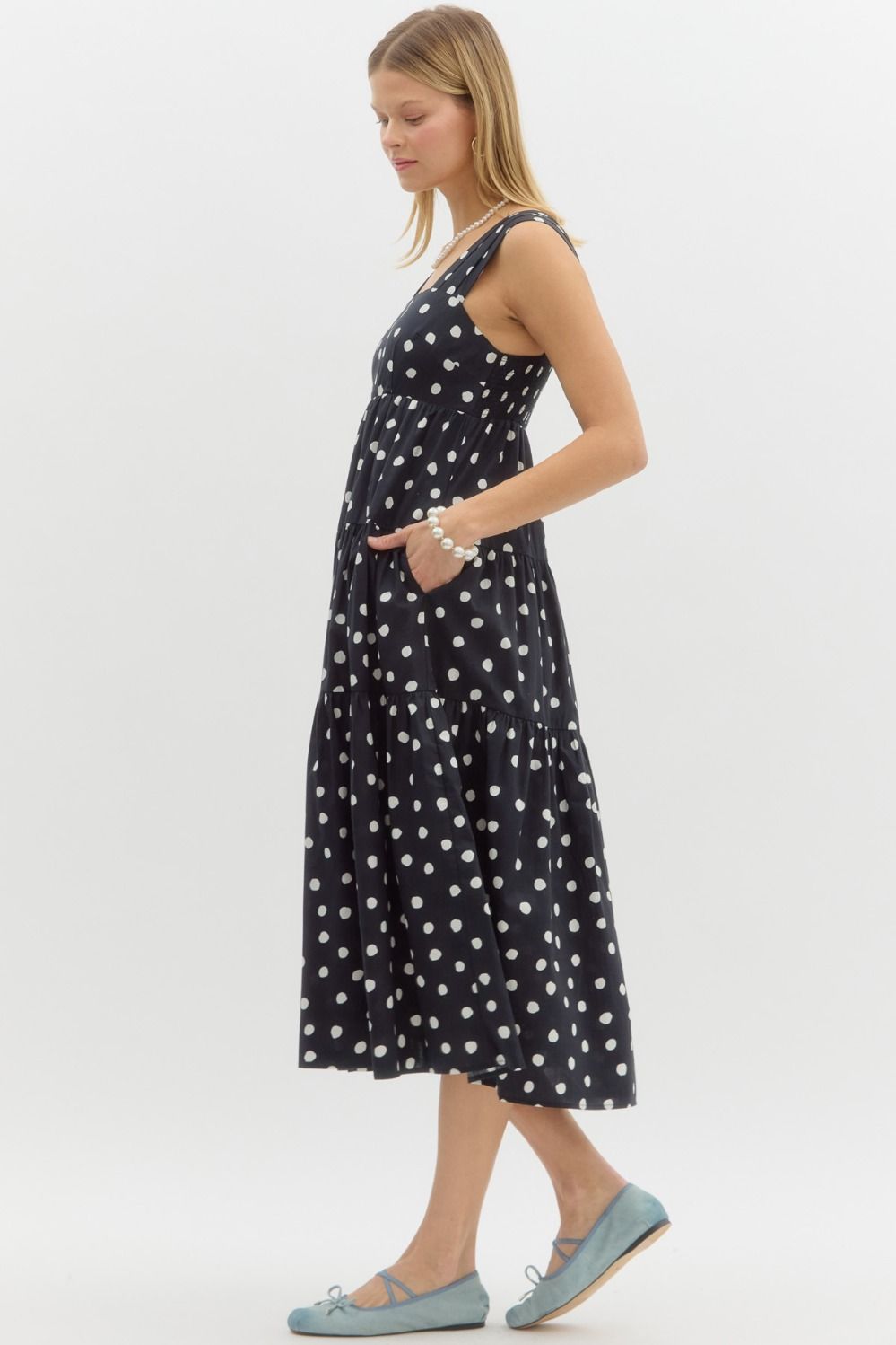 Polka Dot Empire Midi