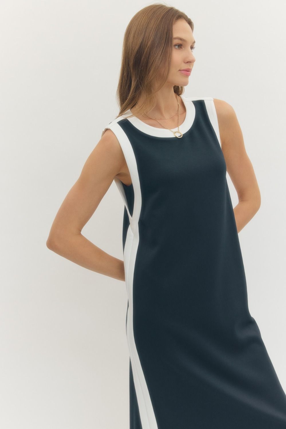 Sleeveless Midi