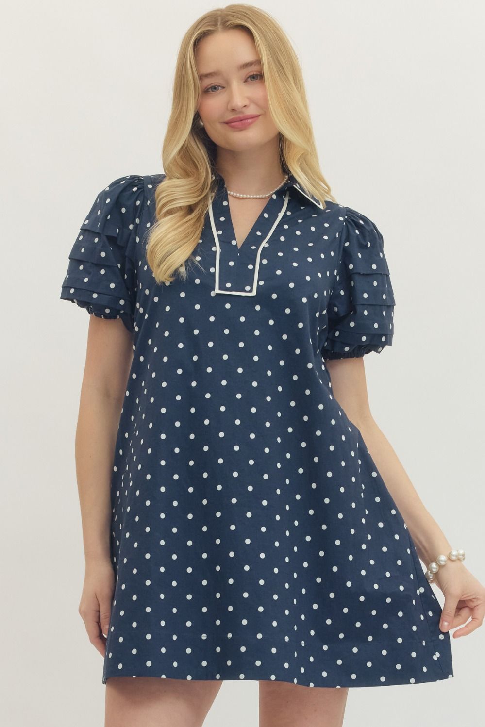 Polka Dot Puff Mini