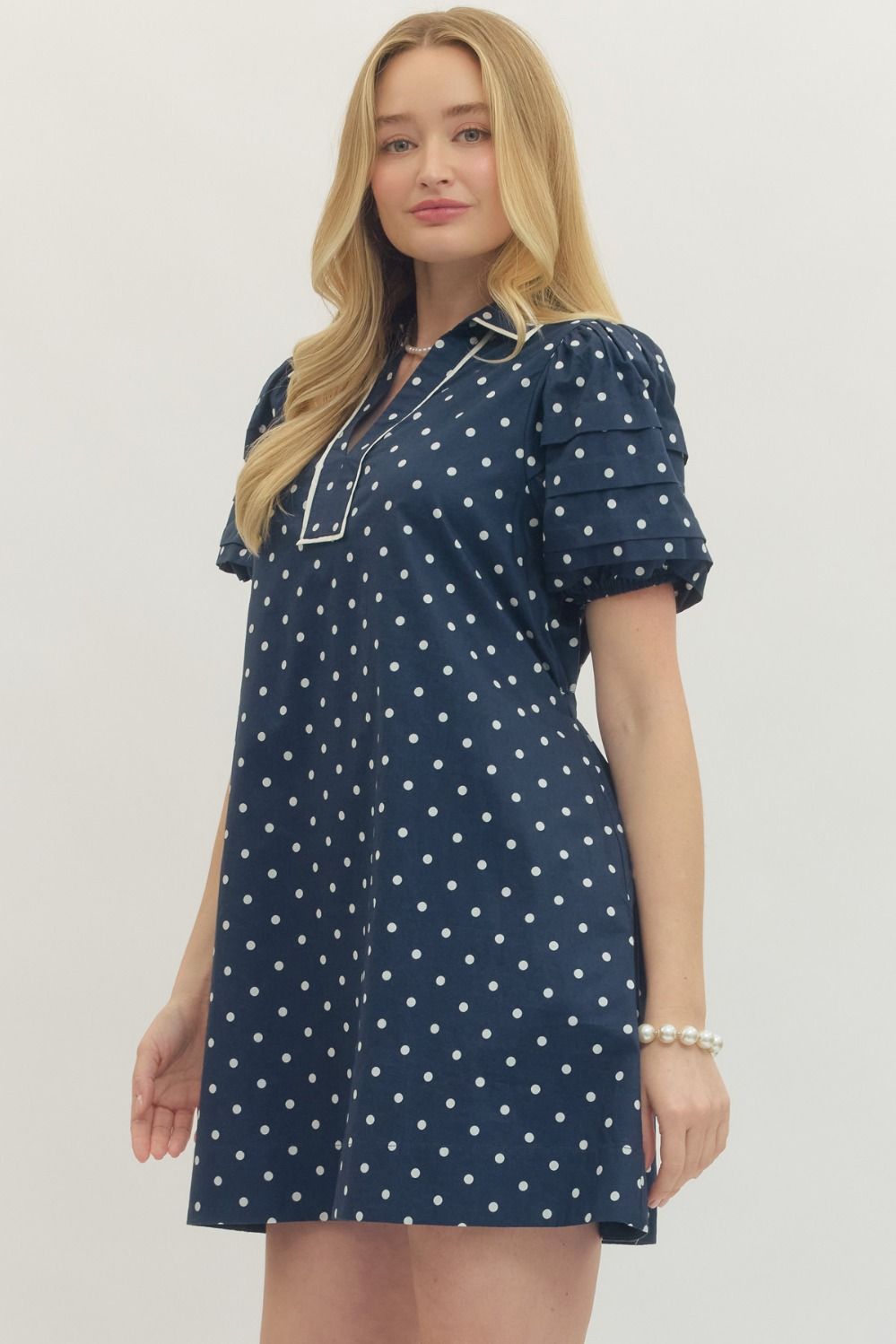Polka Dot Puff Mini