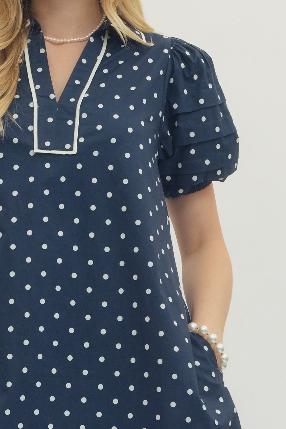 Polka Dot Puff Mini