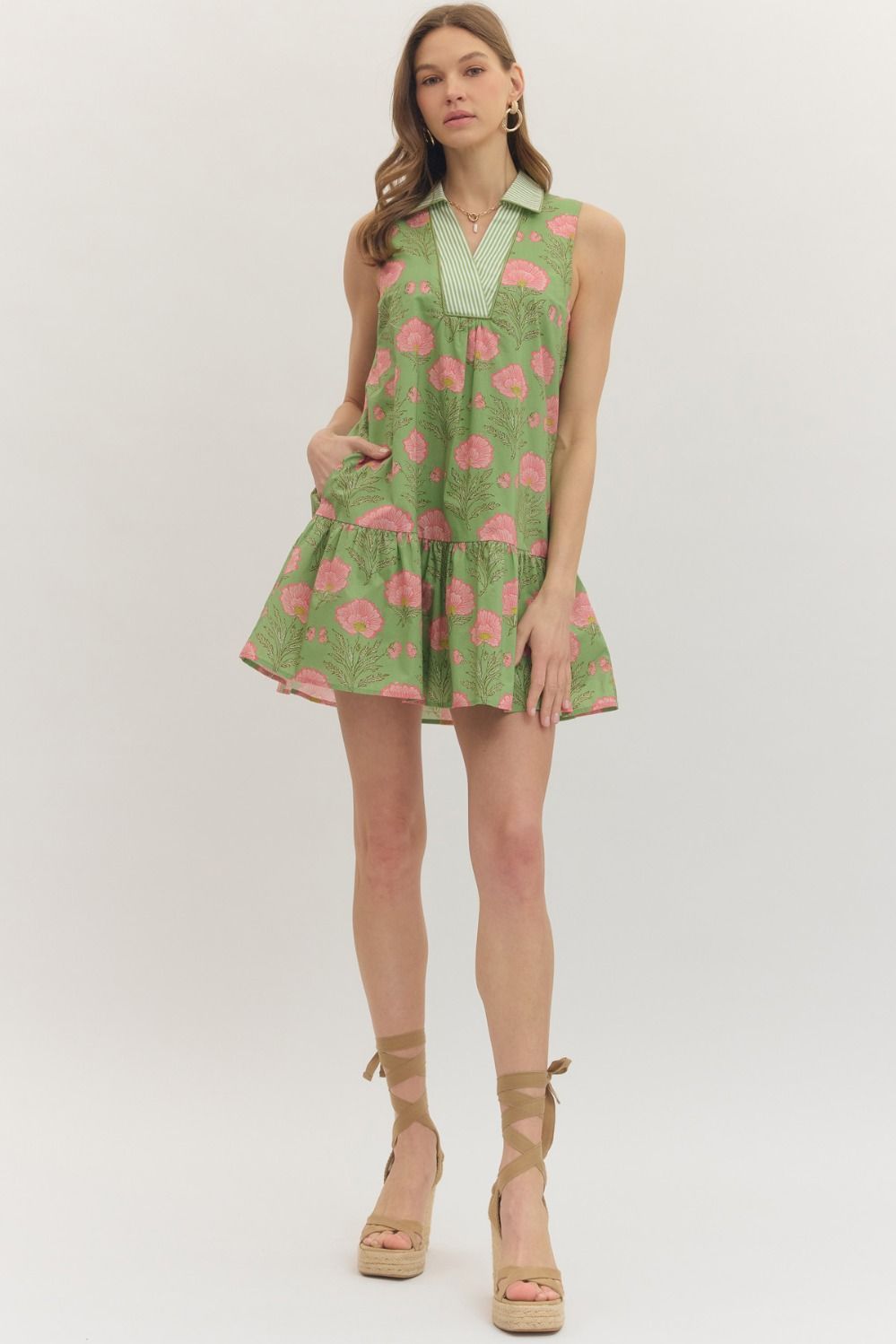 Madison Matcha Dress