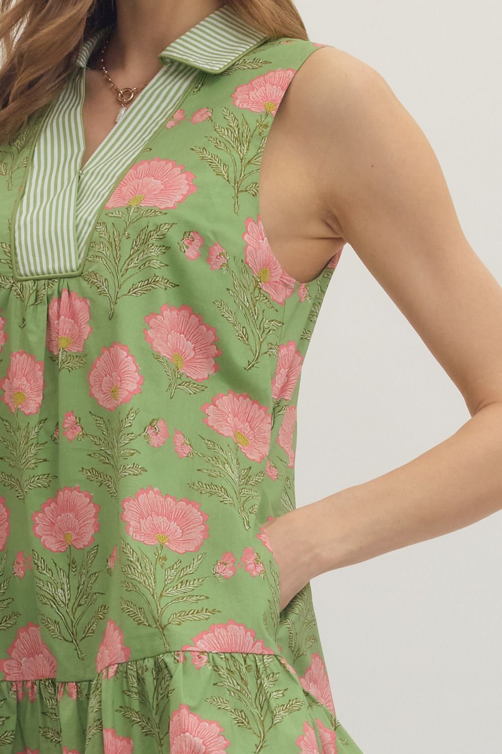 Madison Matcha Dress