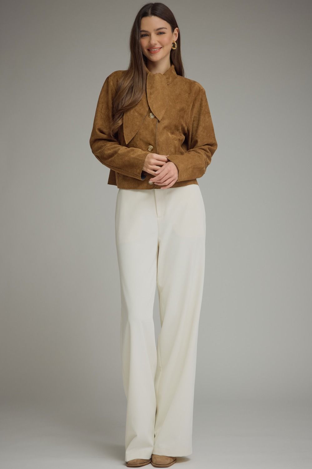 Brown Tie Jacket
