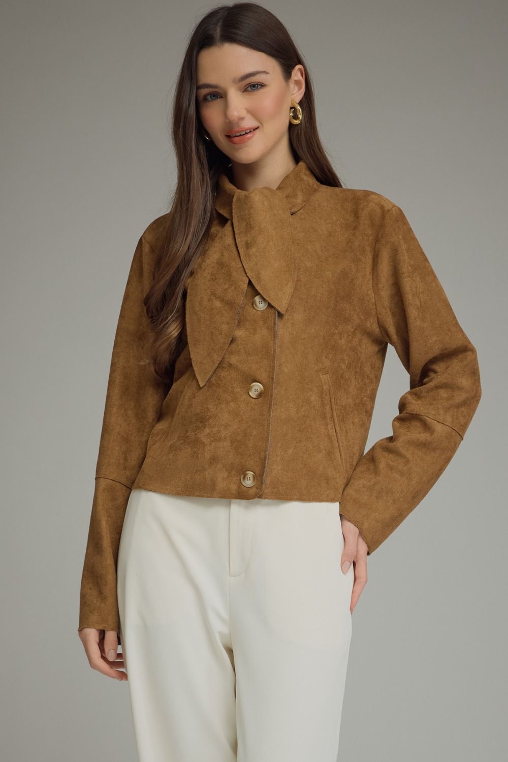 Brown Tie Jacket