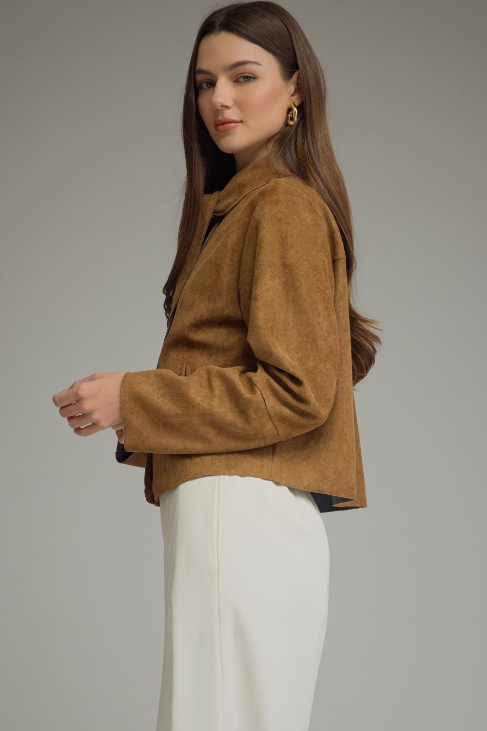 Brown Tie Jacket