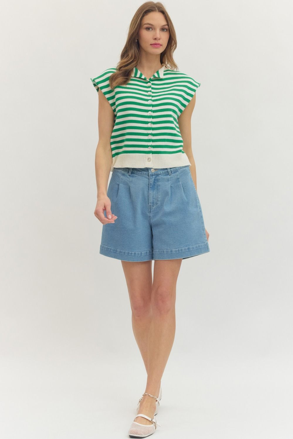 Rachel Striped Sweater