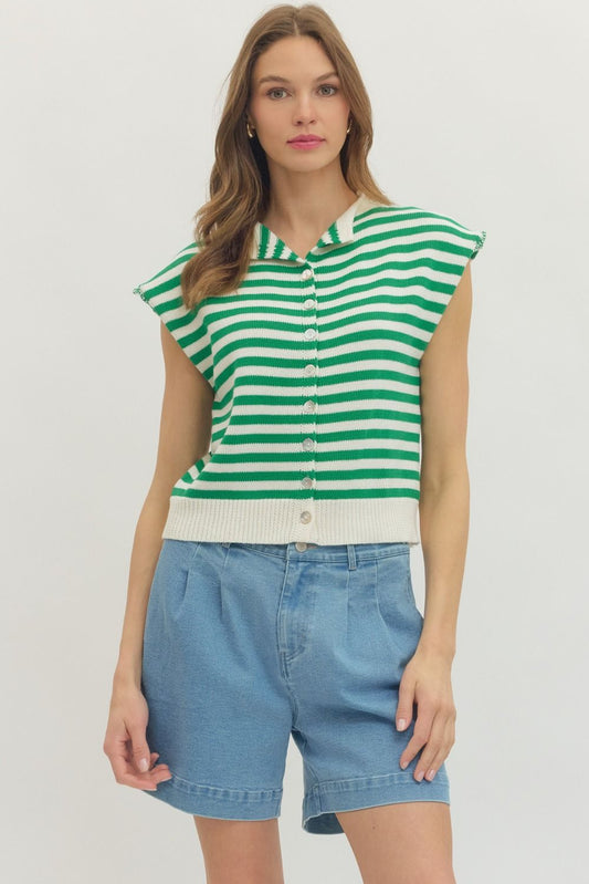 Rachel Striped Sweater