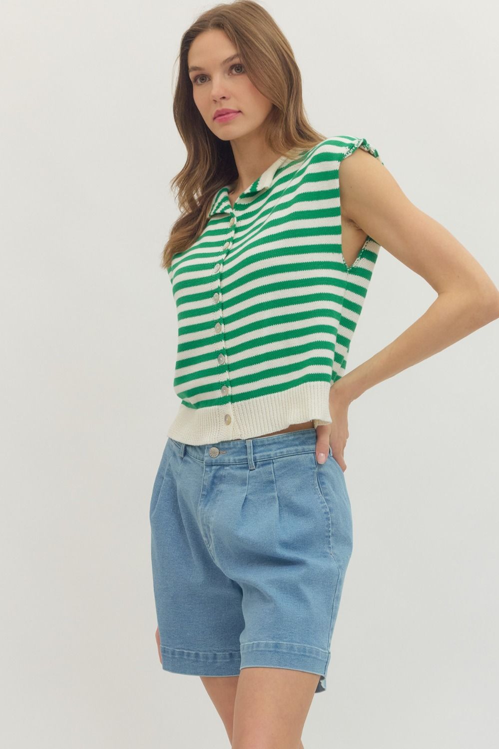 Rachel Striped Sweater