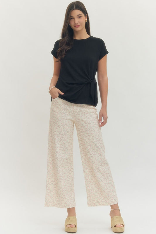 Side Tie Tee