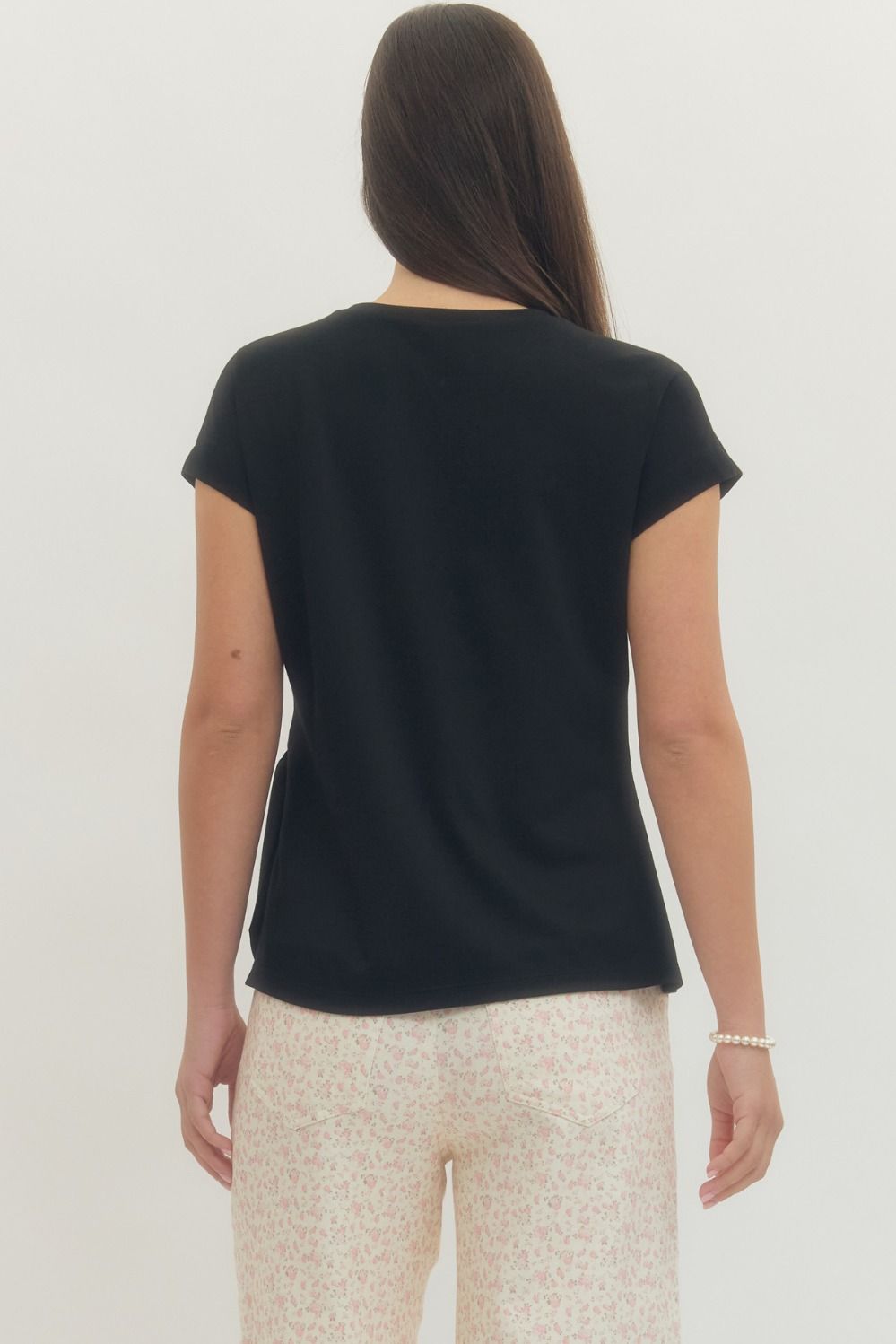 Side Tie Tee