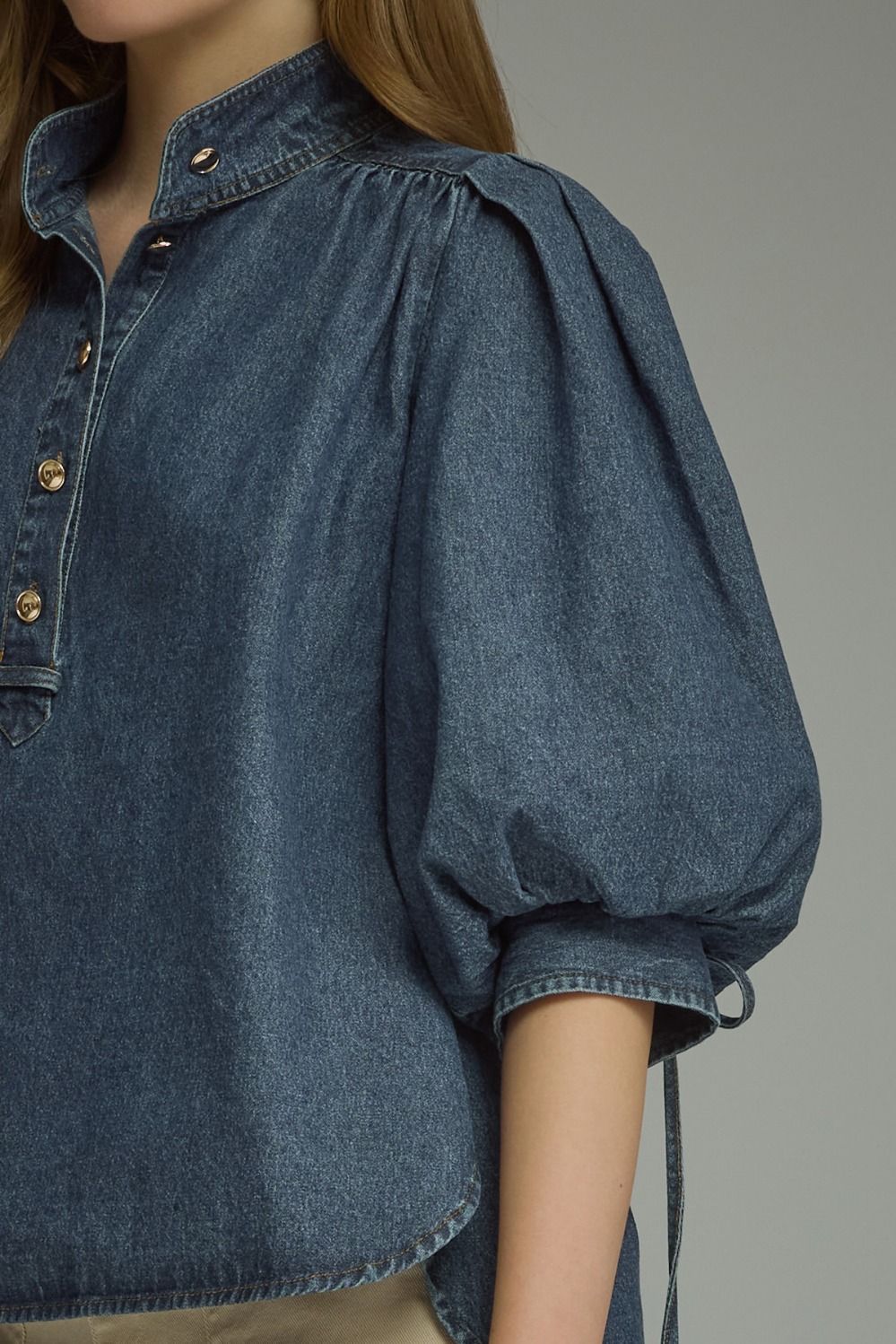 Drew Denim Top