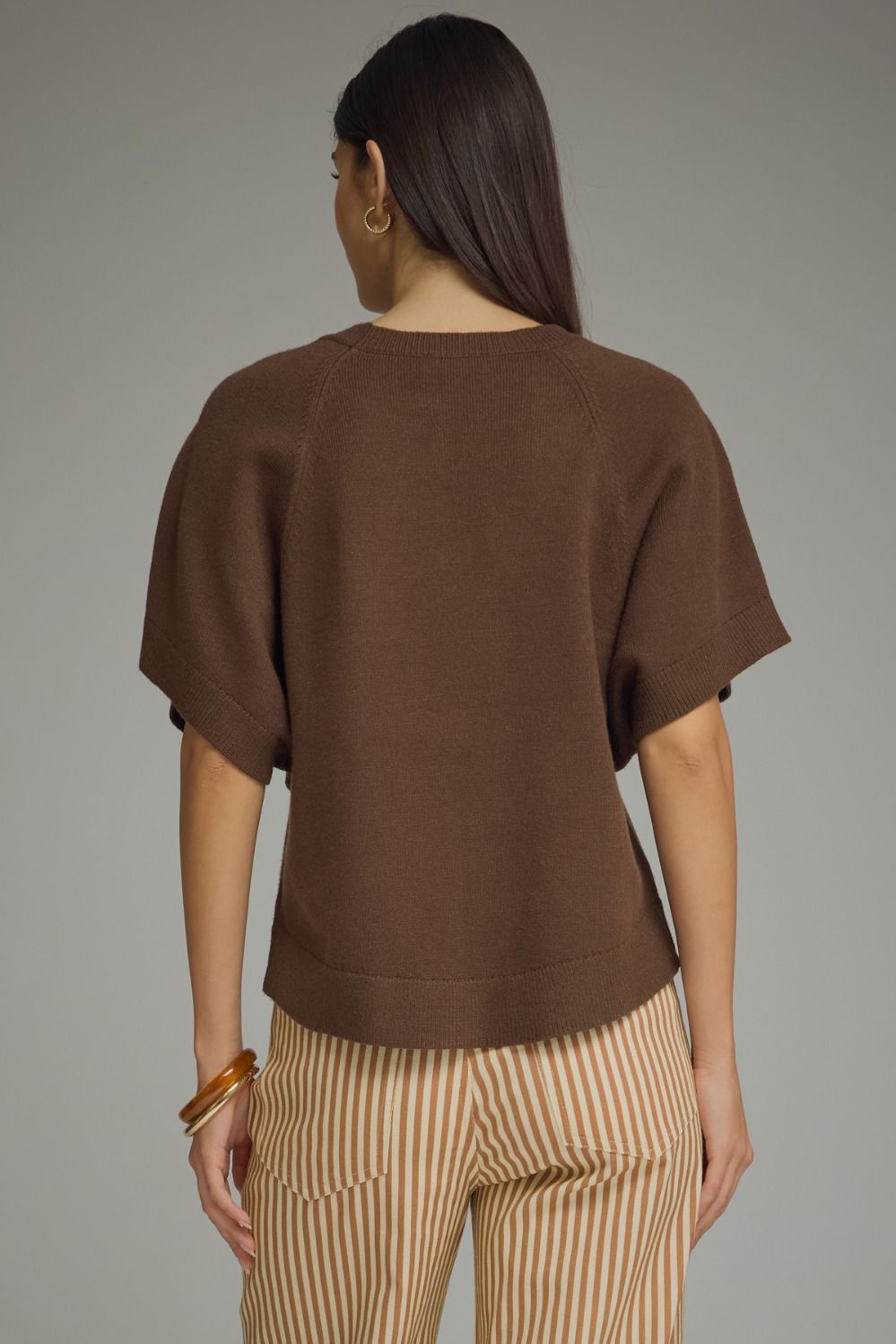 Brown Short Sleeve