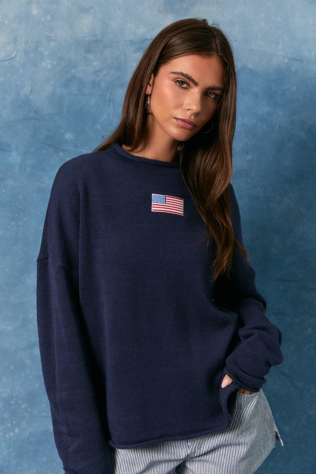 USA FLAG SWEATER