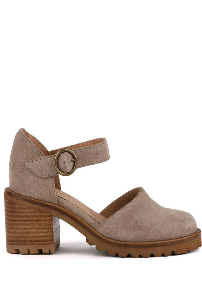Seychelles Lock and Key Suede