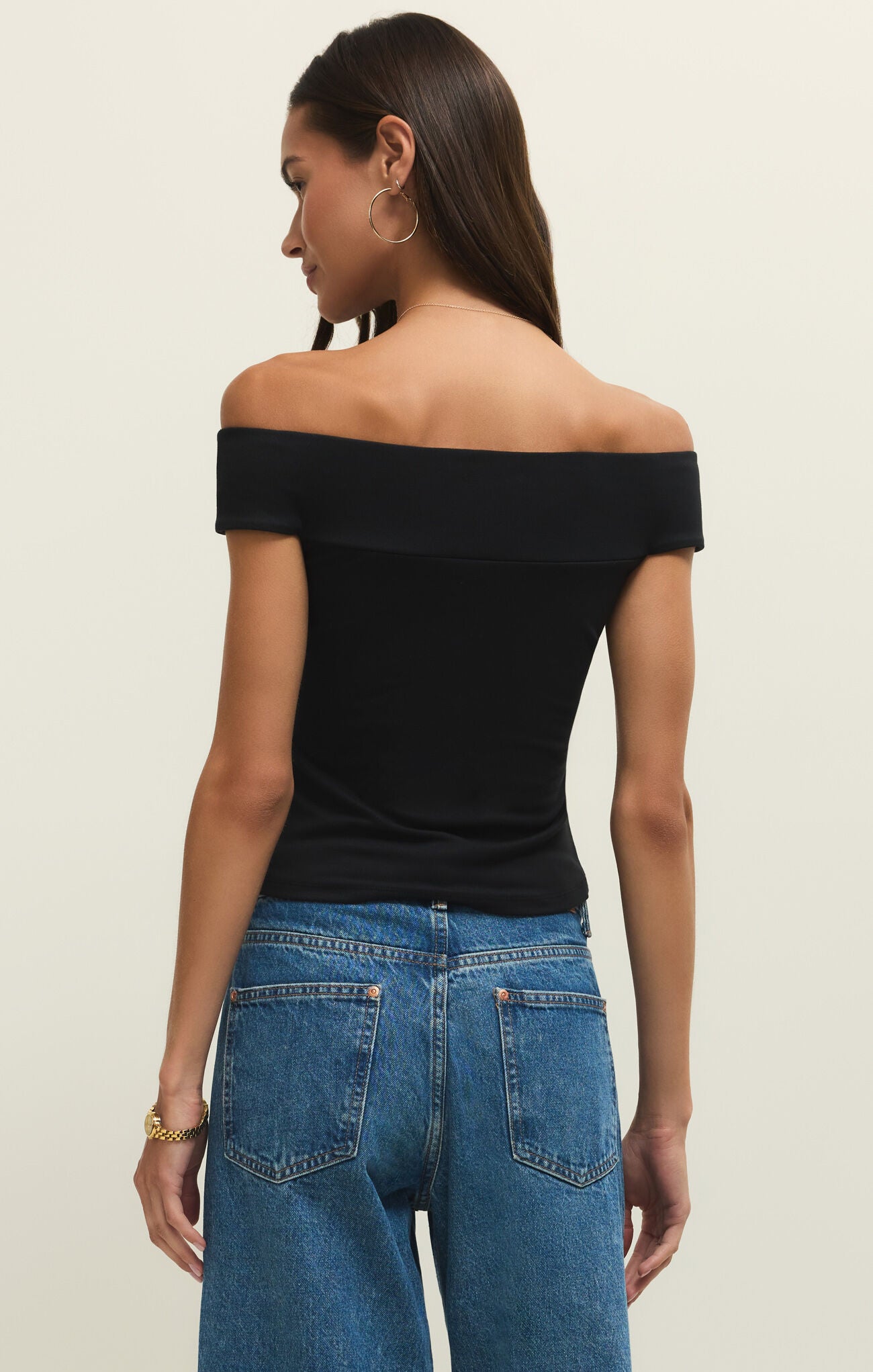 Z Supply Second Off Shoulder Top