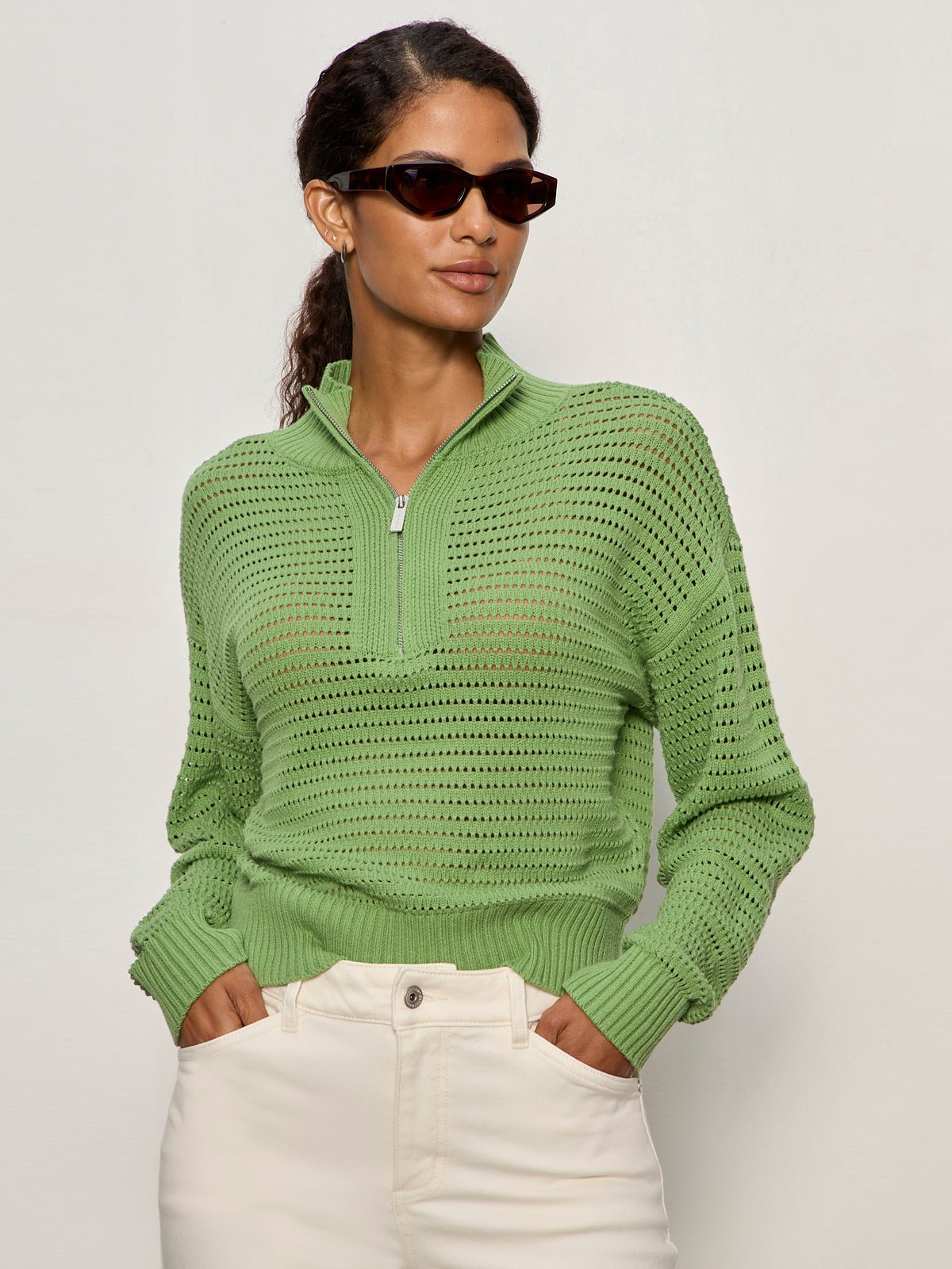 Sanctuary Knit 1/2 Zip
