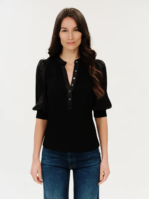 Grace Mixed Media Top