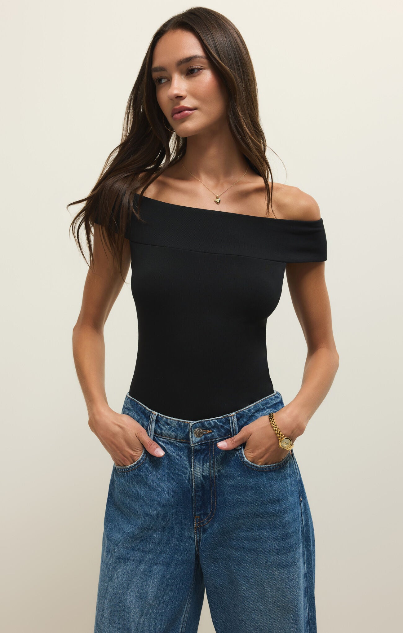 Z Supply Second Off Shoulder Top