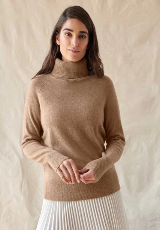 White+Warren Cashmere Essential Turtleneck