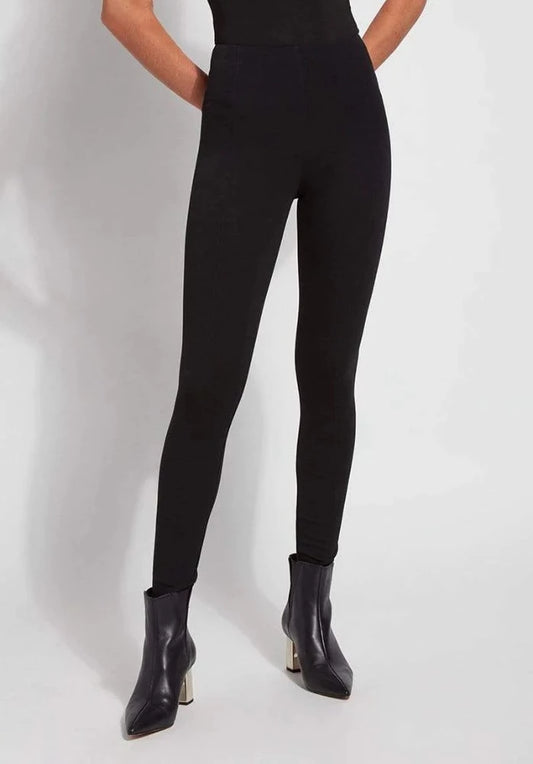Lysse Taylor Seamed Legging in Black
